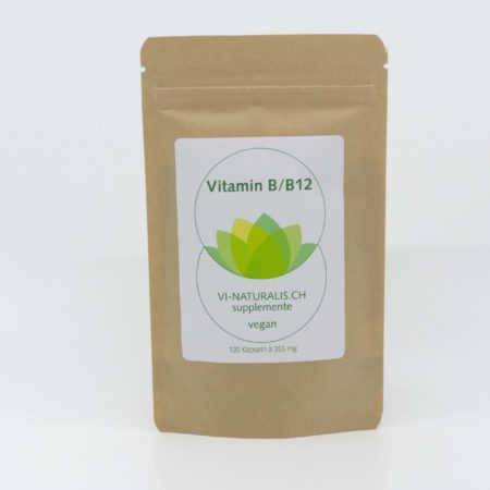 Vi-Naturalis-KLG-Supplemente_Vitamin B_B12 Kapseln - 120 vegane Kapseln à 230 mg