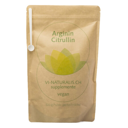 Vi-Naturalis-KLG-Supplemente_Arginin + Citrulin Pulver (L-Arginin Base + L-Citrullin Base) 500g