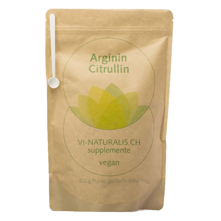 Vi-Naturalis-KLG-Supplemente_Arginin + Citrulin Pulver (L-Arginin Base + L-Citrullin Base) 500g