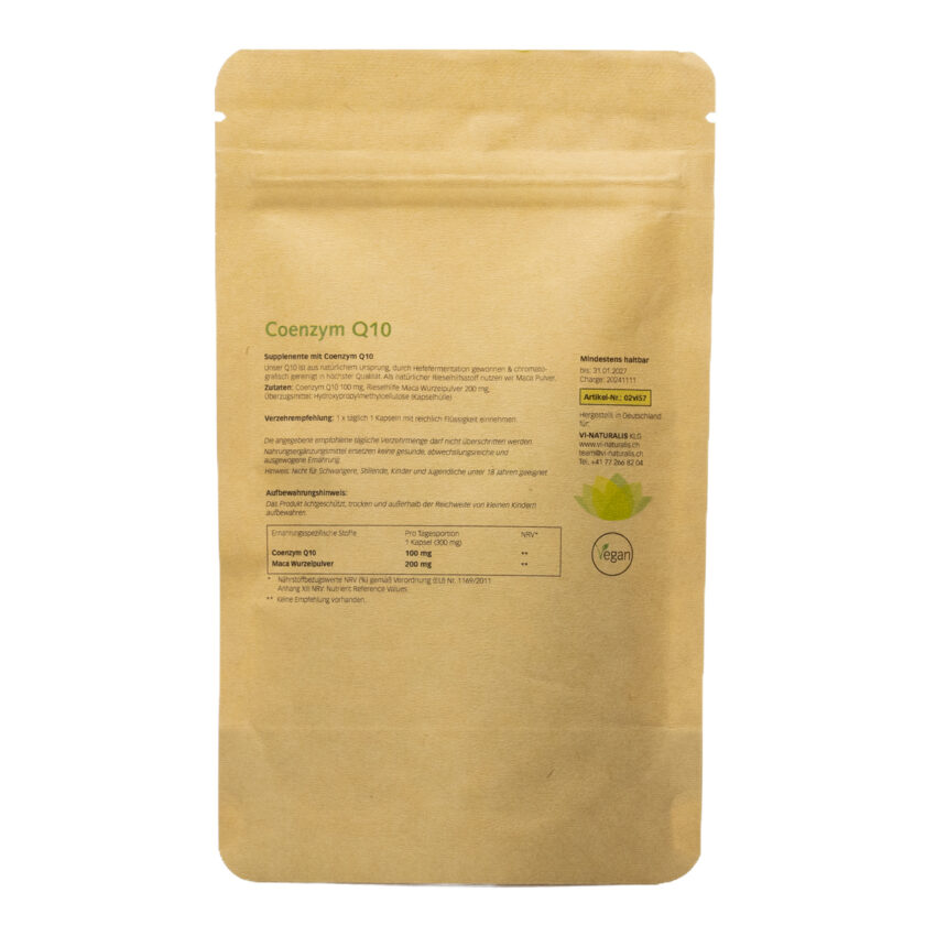 Vi-Naturalis-KLG-Supplemente_Coenzym Q10 Kapseln à 100 mg 90 Stück