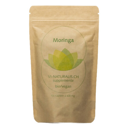 Vi-Naturalis-KLG-Supplemente_Bio Moringa Oleifera Kapseln 100 Stück à 600 mg