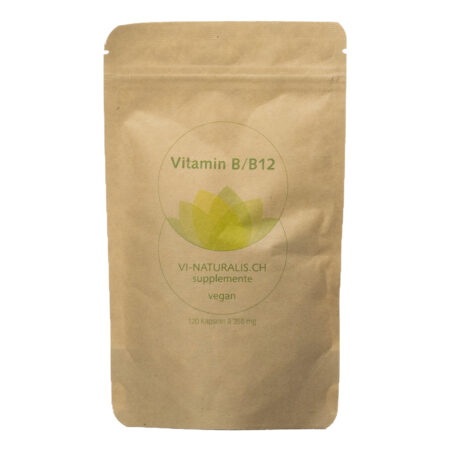 Vi-Naturalis-KLG-Supplemente_Vitamin B_B12 Kapseln - 120 vegane Kapseln à 230 mg