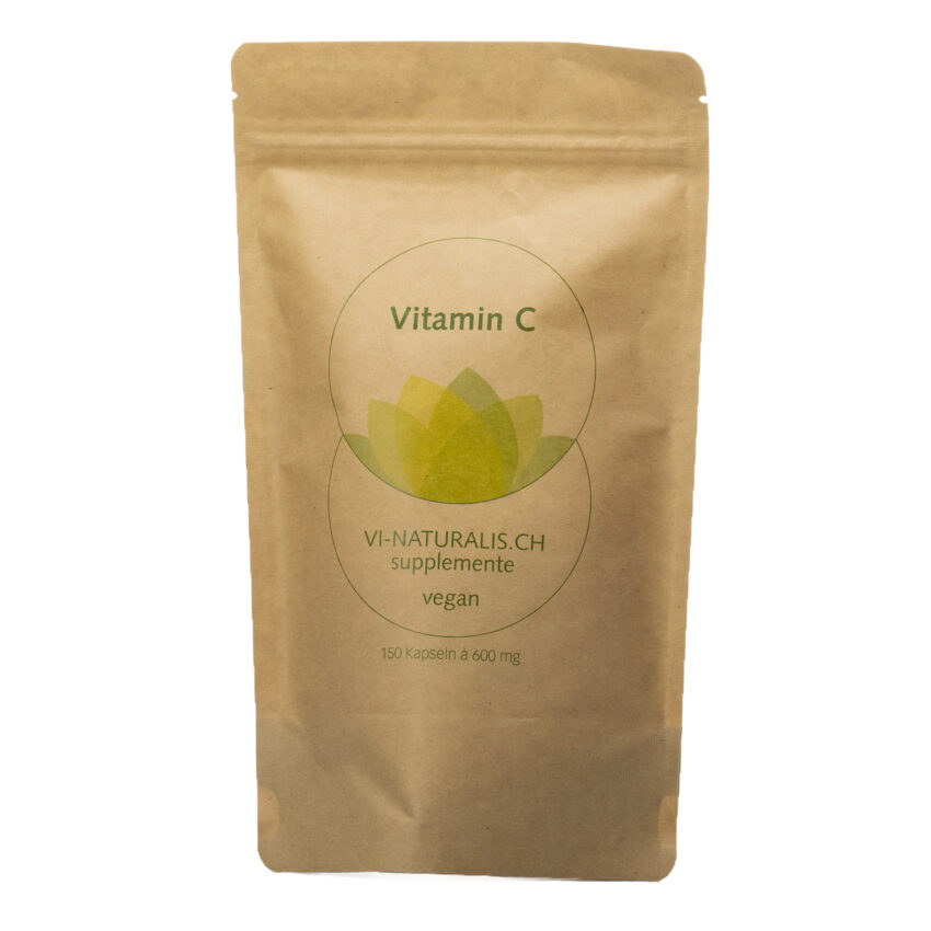 Vitamin C gepuffertes (säurefrei) | 150 Kapseln à 600 mg