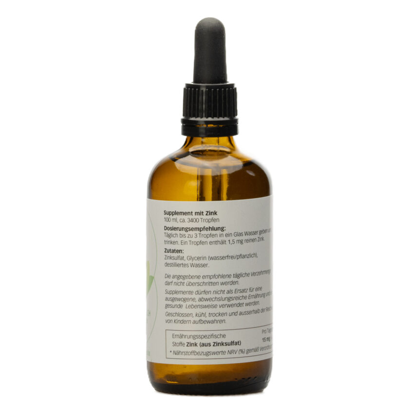 Vi-Naturalis-Suplemente_Zink Tropfen – Ionisches Zink (Zinksulfat) ohne Alkohol – 100 ml