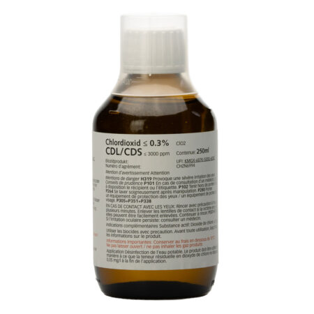 Chlordioxid ≤ 0.3 % CDL/ CDS 250 ml in Braunglasflasche