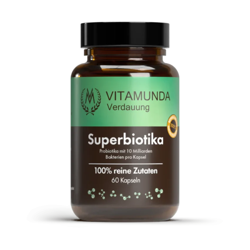 SUPERBIOTIKA VEGAN UND GLUTENFREI 60 Kapseln