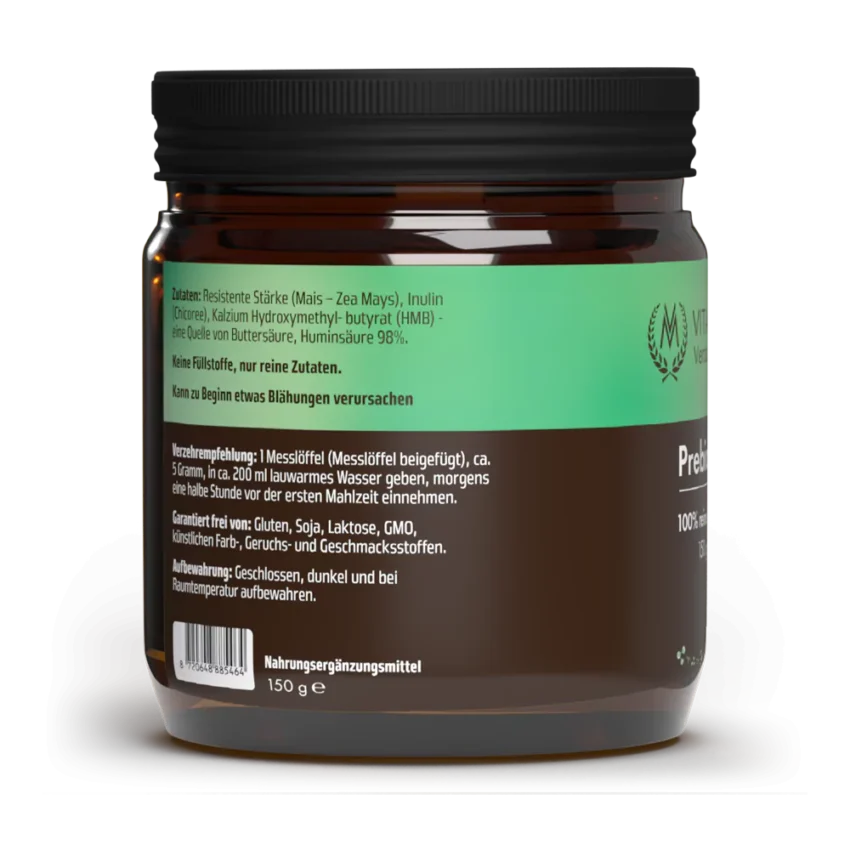 PREBIOTIKA VEGAN UND GLUTENFREI 150 g Pulver – Bild 2