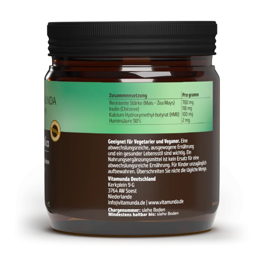 PREBIOTIKA VEGAN UND GLUTENFREI 150 g Pulver – Bild 3