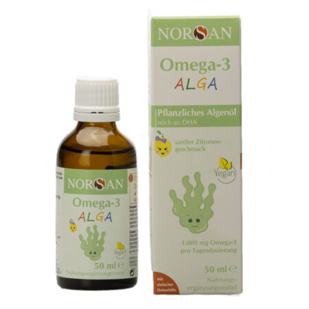 Omega-3 vegan ALGA Öl Kinder