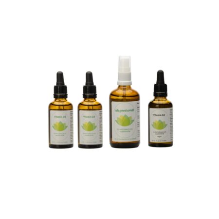 2 x Vitamin D3 - 1 x K2 - 1 x Magnesiumöl Set 6